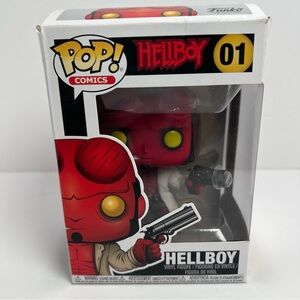 Funko Pop Hellboy #01 Comics Vinyl Figure Mike Mignola Dark Horse